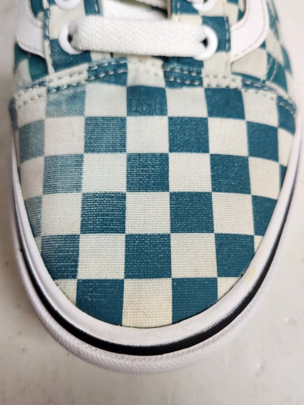 Vans Comfycush Old Skool Checker Men's Size 8.5 Women's 10 Skate Shoes Quetzal - Picture 6 of 13